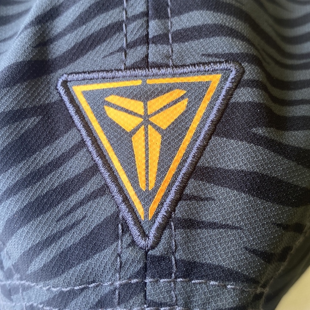 Nike AW84 Kobe Bryant Black Mamba 5 Panel Zebra Stripe Hat Cap - Picture 5 of 8